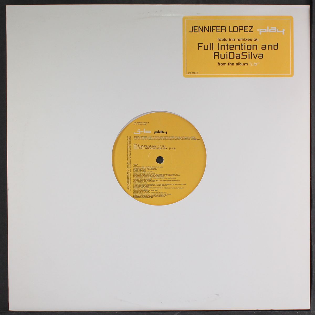 play (full intention & ruidasilva remixes) by JENNIFER LOPEZ
