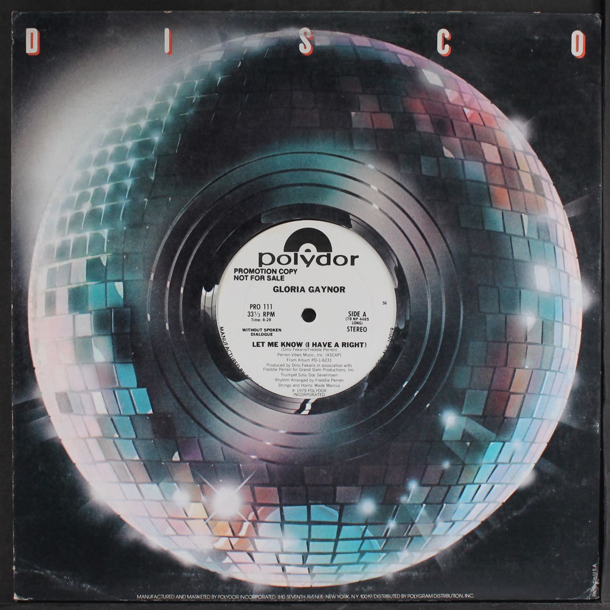 let me know (i have a right) by GLORIA GAYNOR