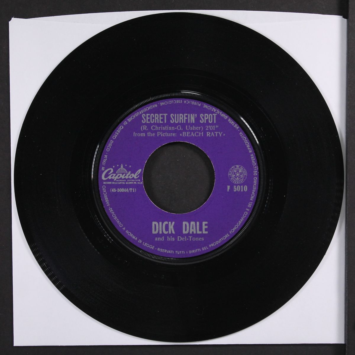 secret surfin' spot / surfin' and a swingin' by DICK DALE