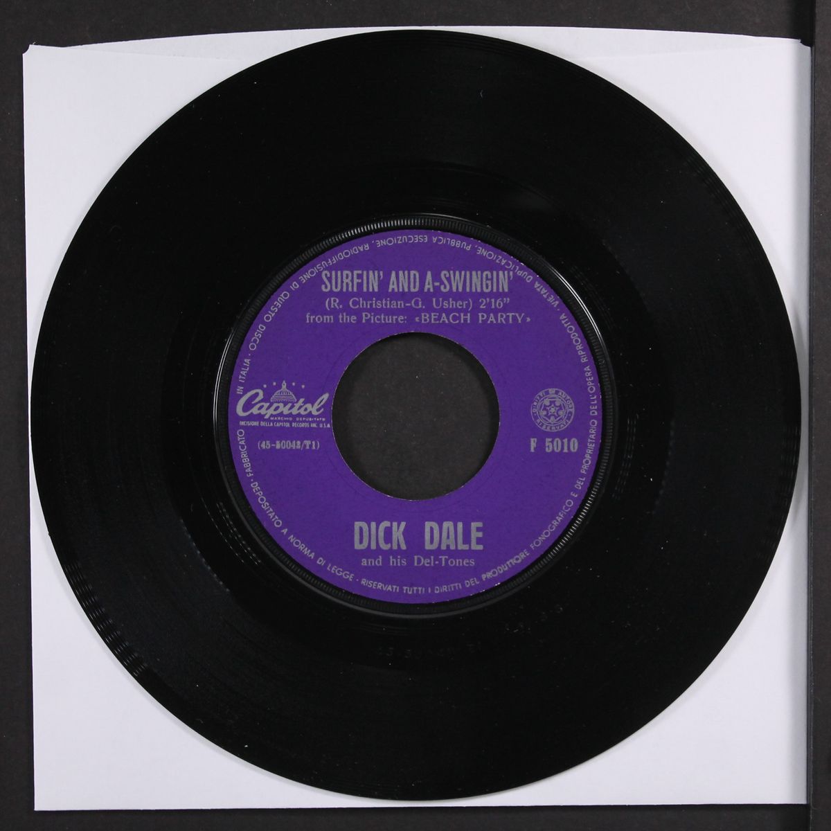 secret surfin' spot / surfin' and a swingin' by DICK DALE