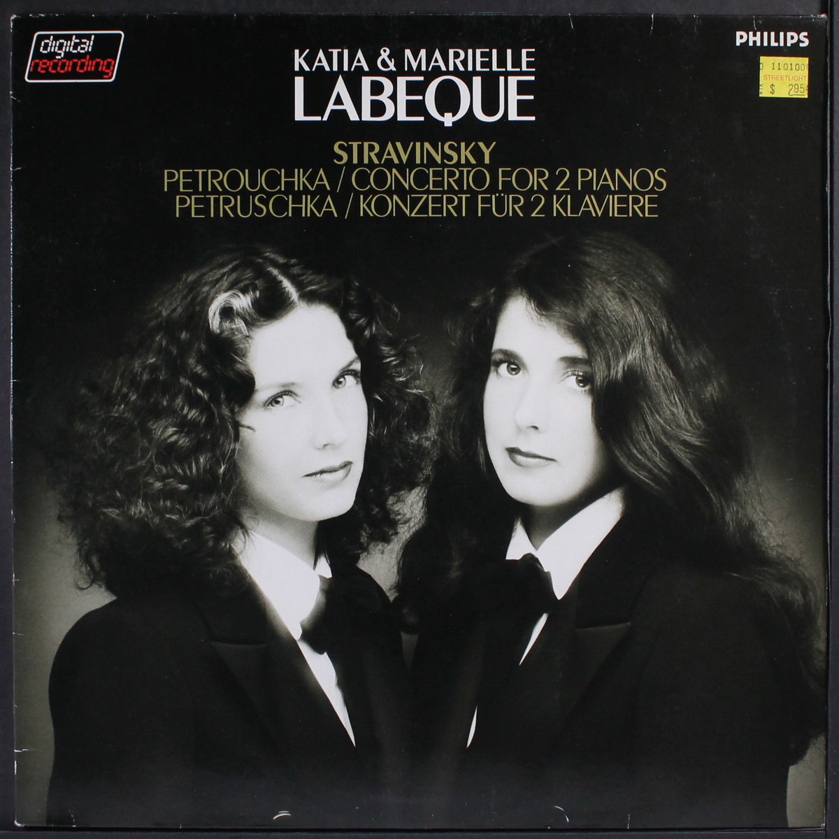 stravinsky: petrouchka / concerto for 2 pianos by KATIA & MARIELLE LABEQUE