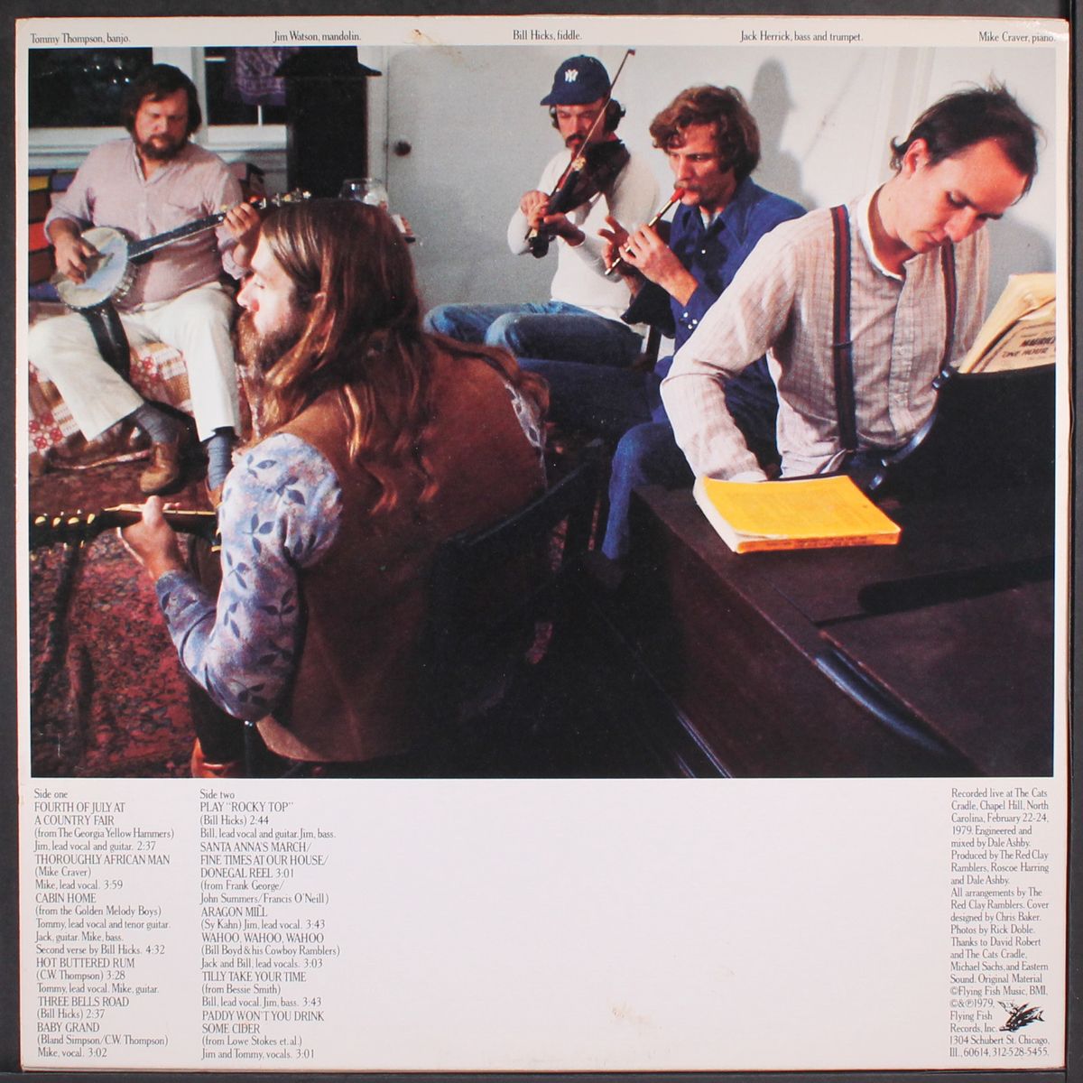 chuckin' the frizz by RED CLAY RAMBLERS