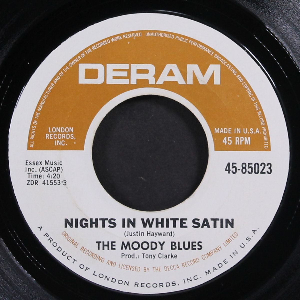 nights in white satin / cities by MOODY BLUES