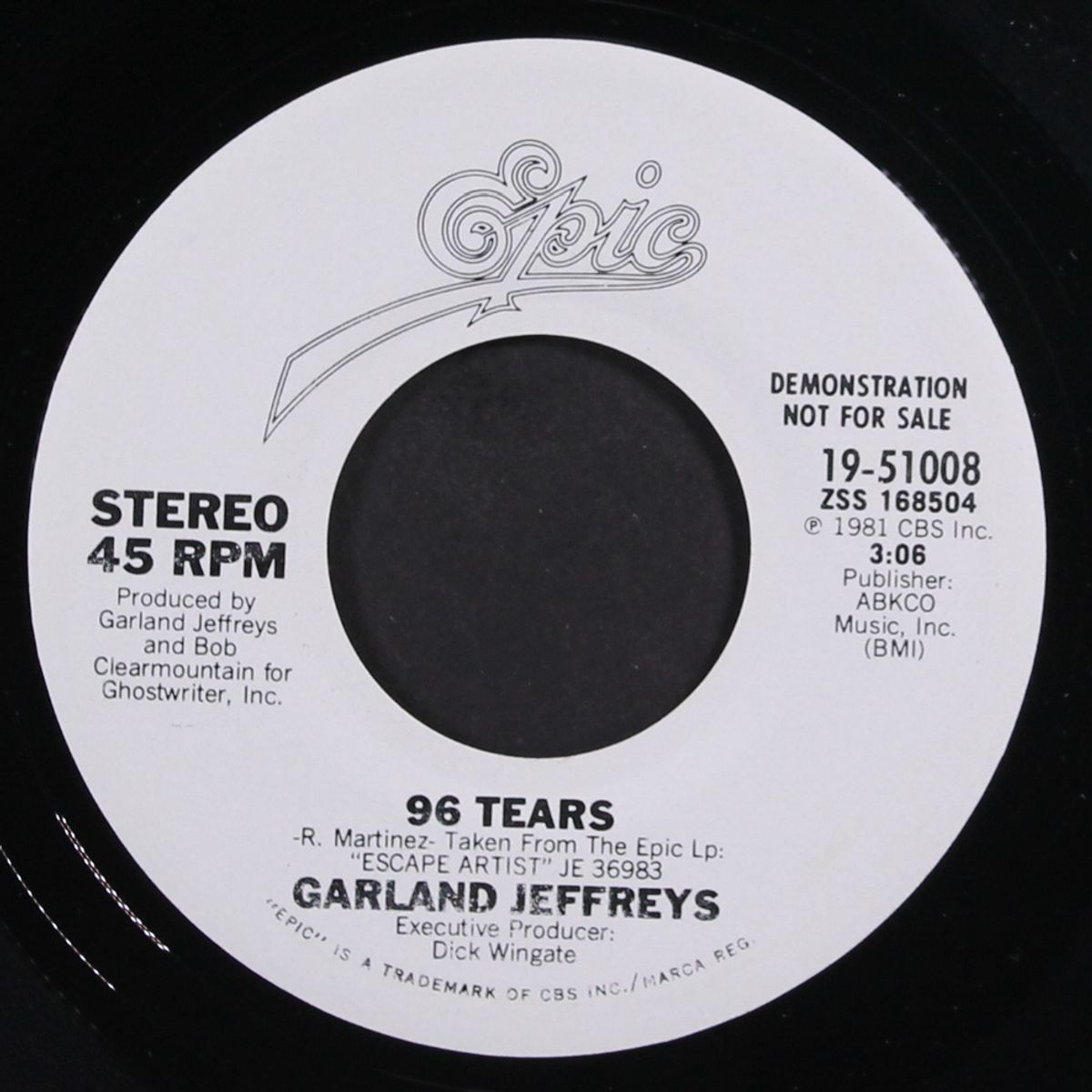 96 tears / same by GARLAND JEFFREYS