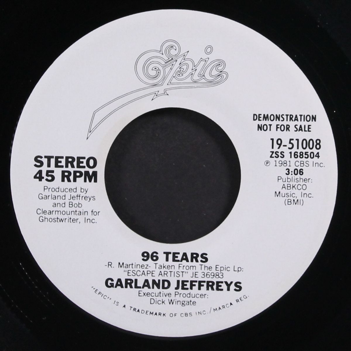 96 tears / same by GARLAND JEFFREYS