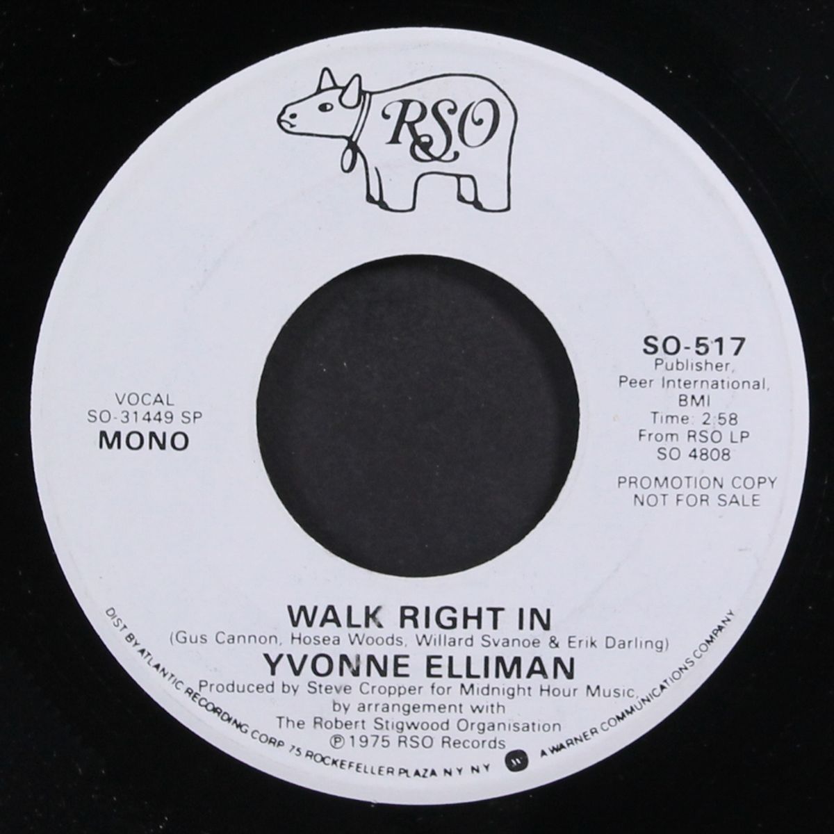 walk right in / mono by YVONNE ELLIMAN