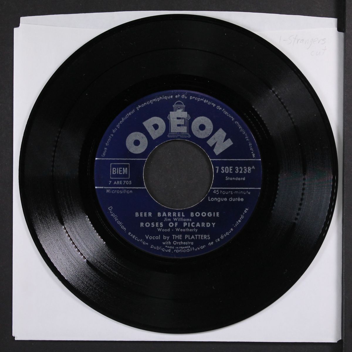 beer barrel boogie / +3 by PLATTERS