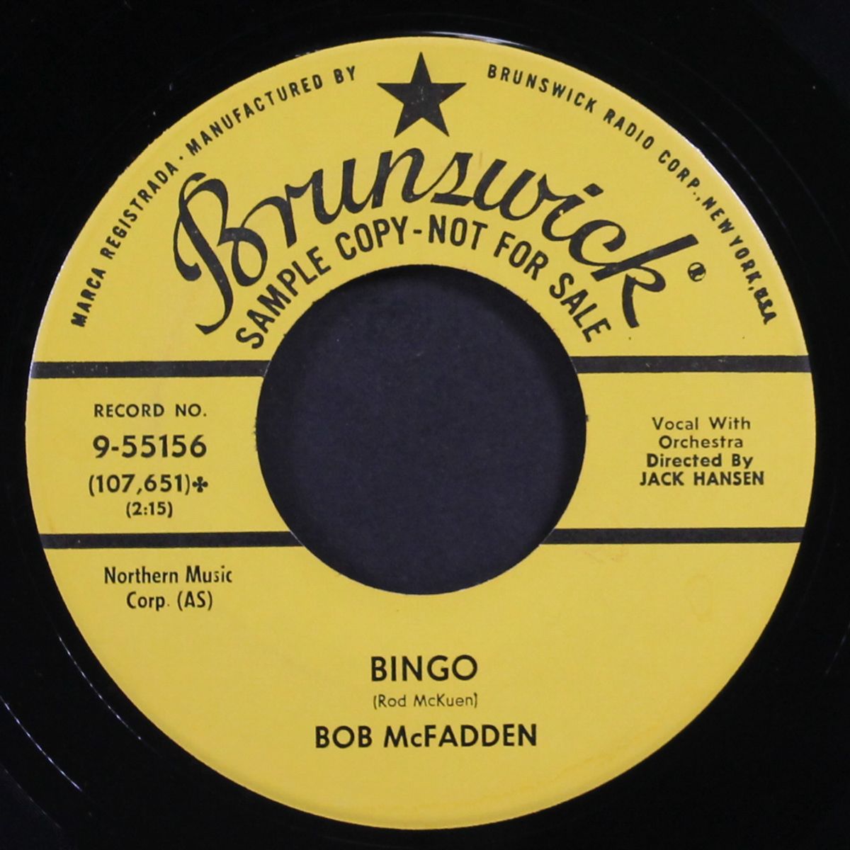 shake, rattle and roll / bingo by BOB MCFADDEN