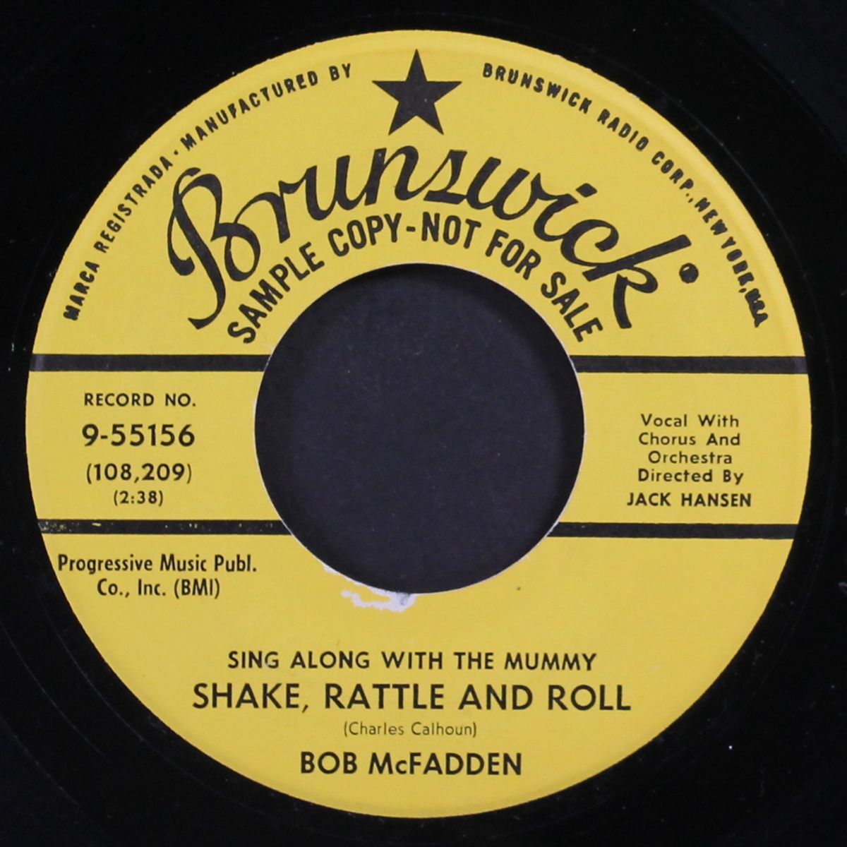 shake, rattle and roll / bingo by BOB MCFADDEN