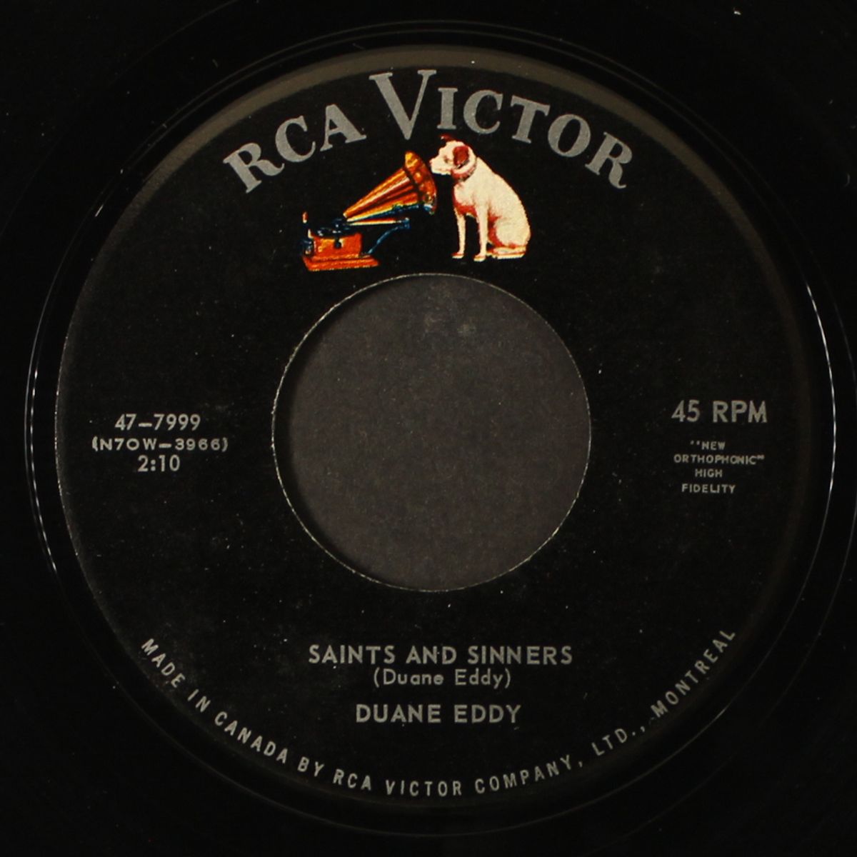 deep in the heart of texas / saints and sinners by DUANE EDDY