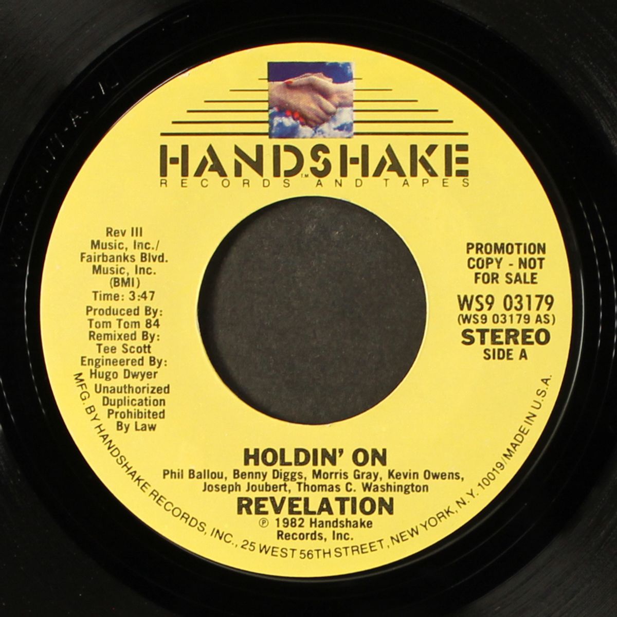 holdin' on / same by REVELATION