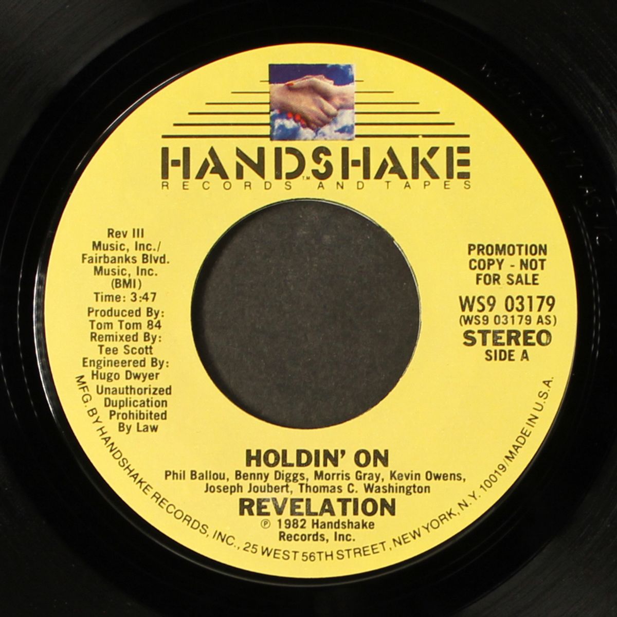 holdin' on / same by REVELATION