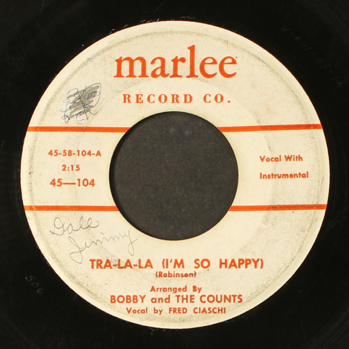 too young / tra-la-la by BOBBY & COUNTS