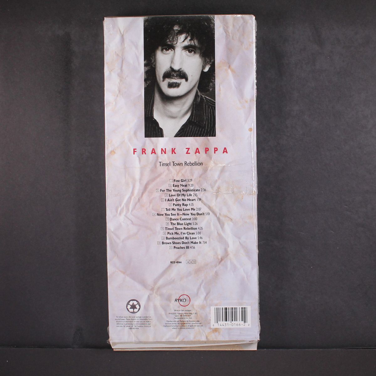 tinsel town rebellion by FRANK ZAPPA