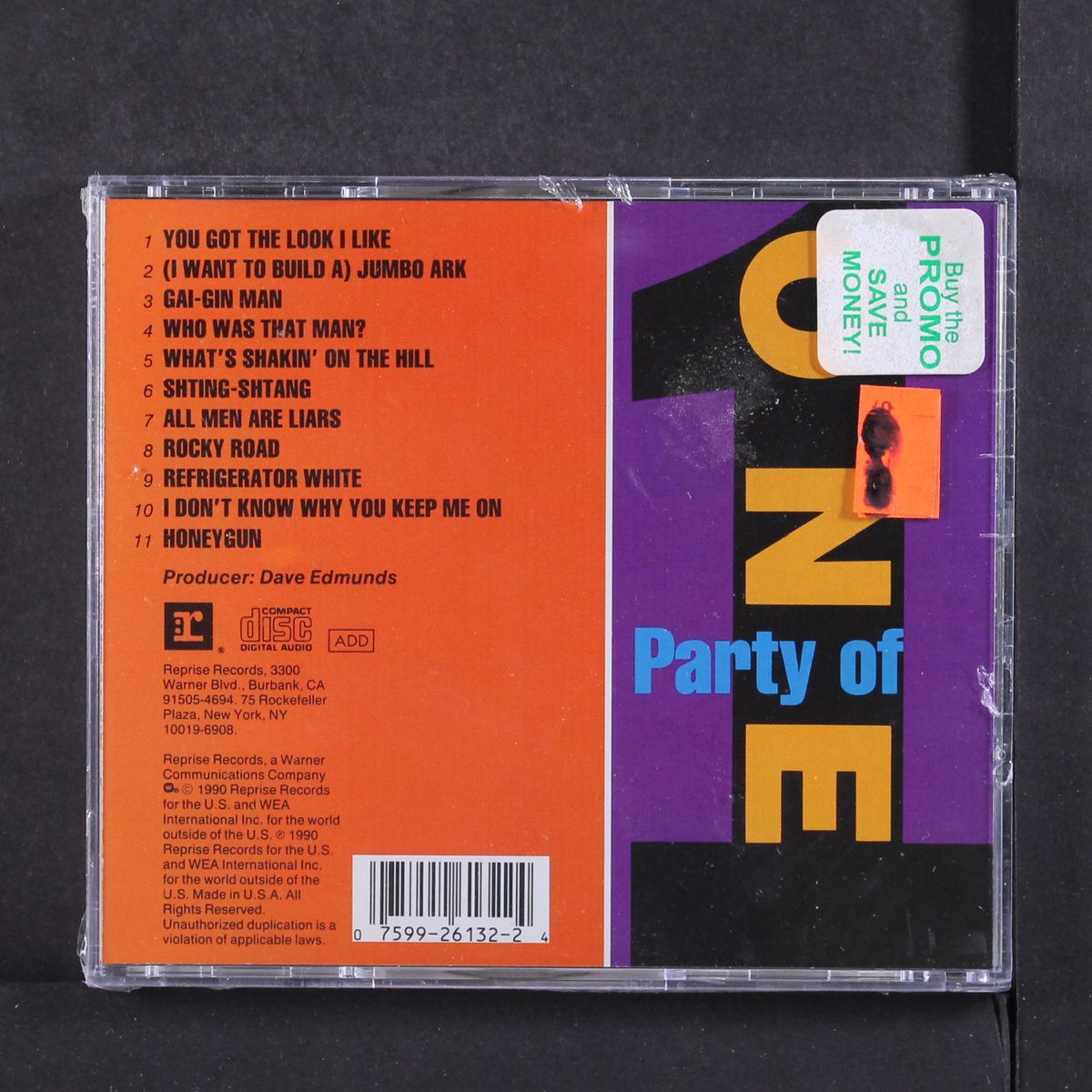 party of one by NICK LOWE