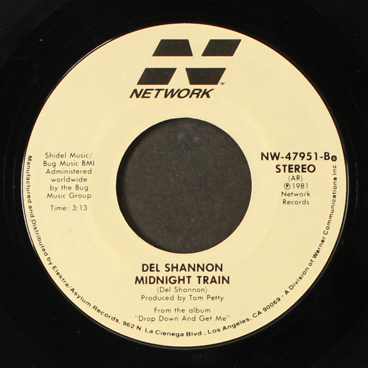 sea of love / midnight train by DEL SHANNON