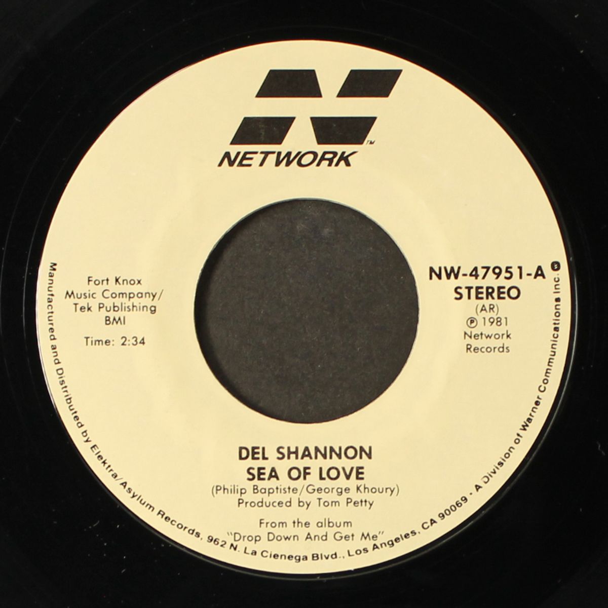 sea of love / midnight train by DEL SHANNON