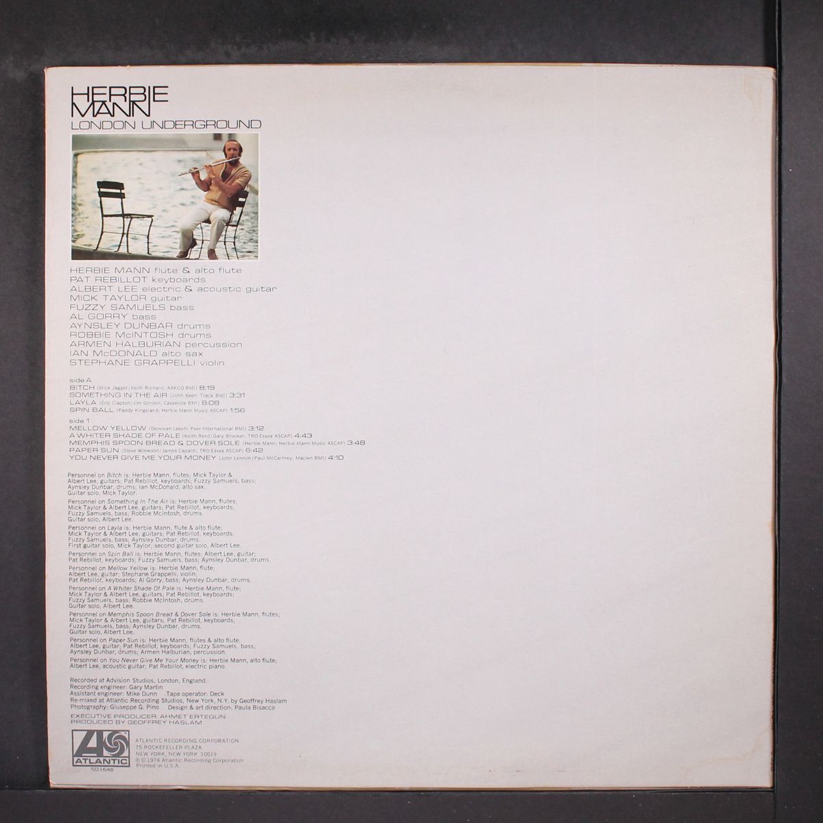london underground by HERBIE MANN