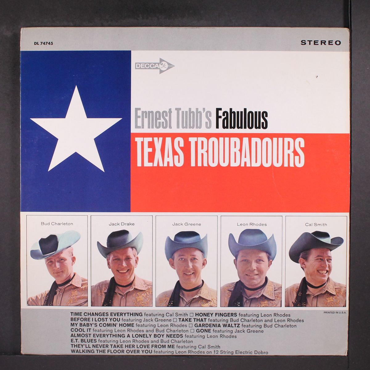 ernest tubb's fabulous texas troubadours by TEXAS TROUBADOURS