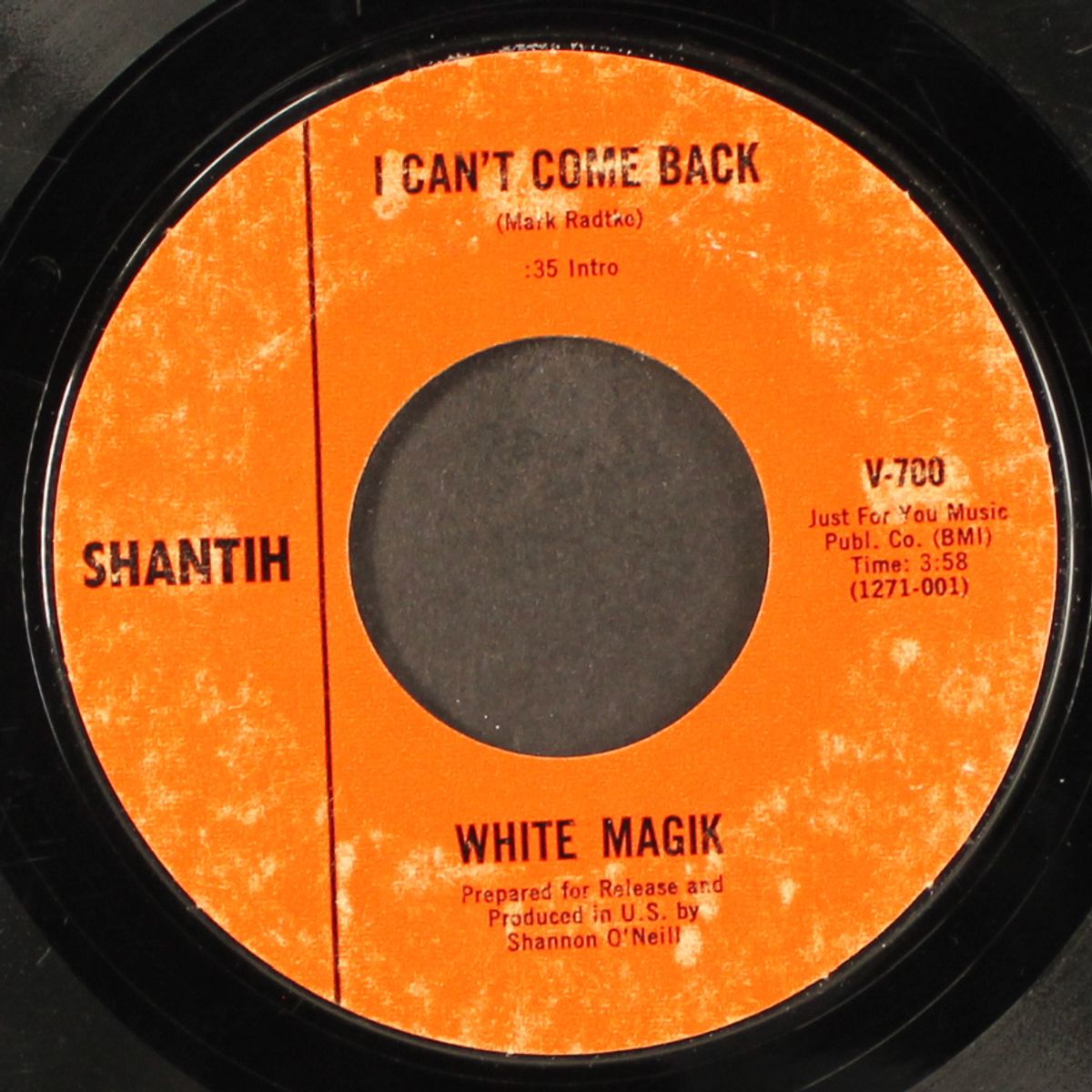 after it's over / i can't come back by WHITE MAGIK