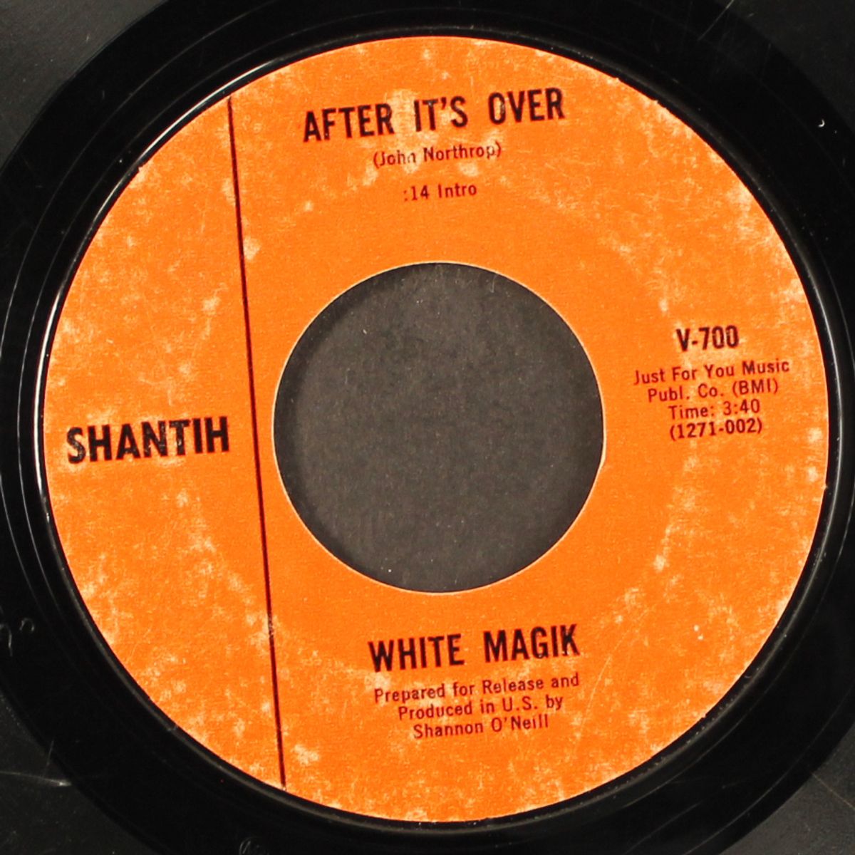 after it's over / i can't come back by WHITE MAGIK
