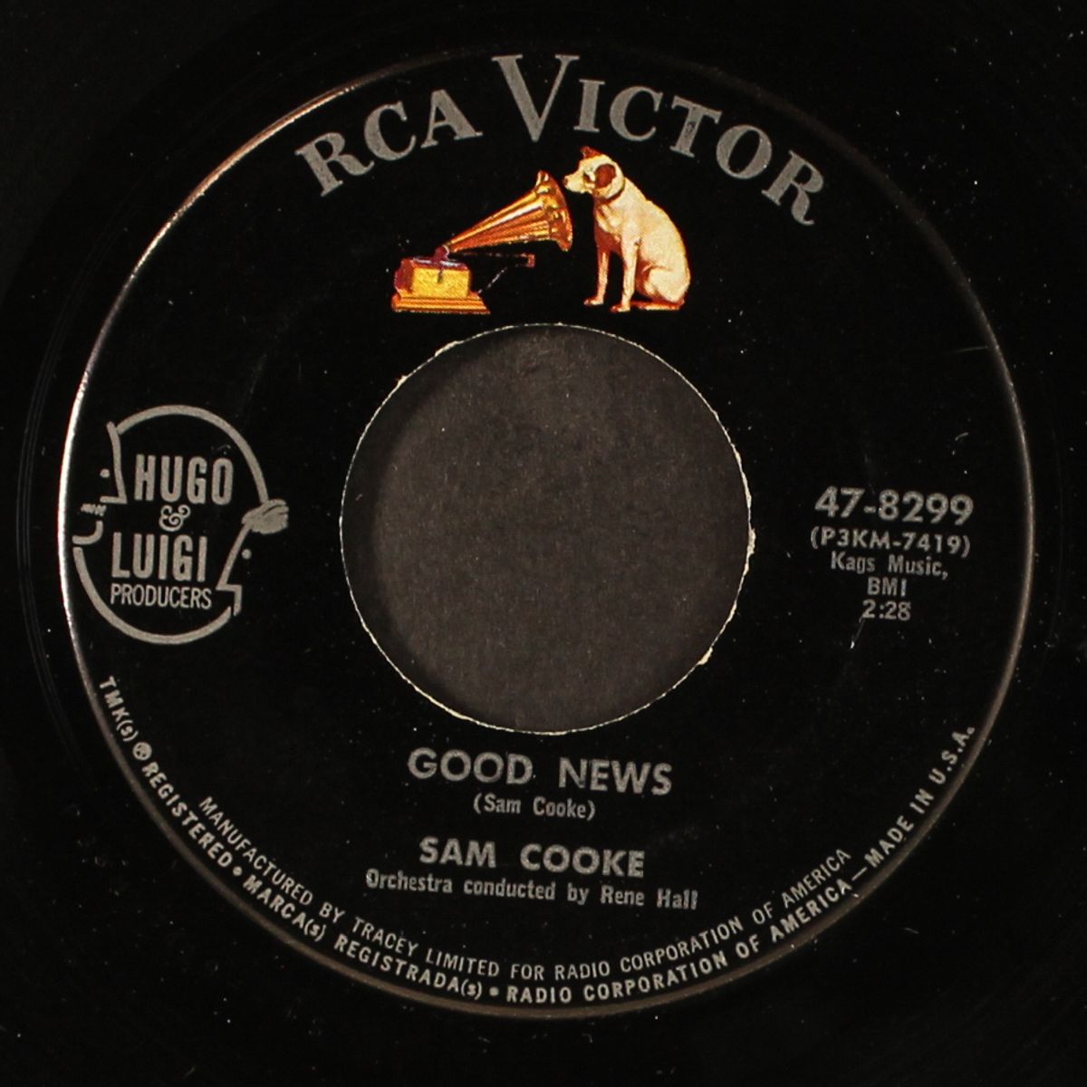 good news / basin street blues by SAM COOKE