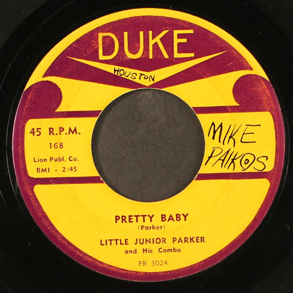 pretty baby / that's alright by JUNIOR PARKER