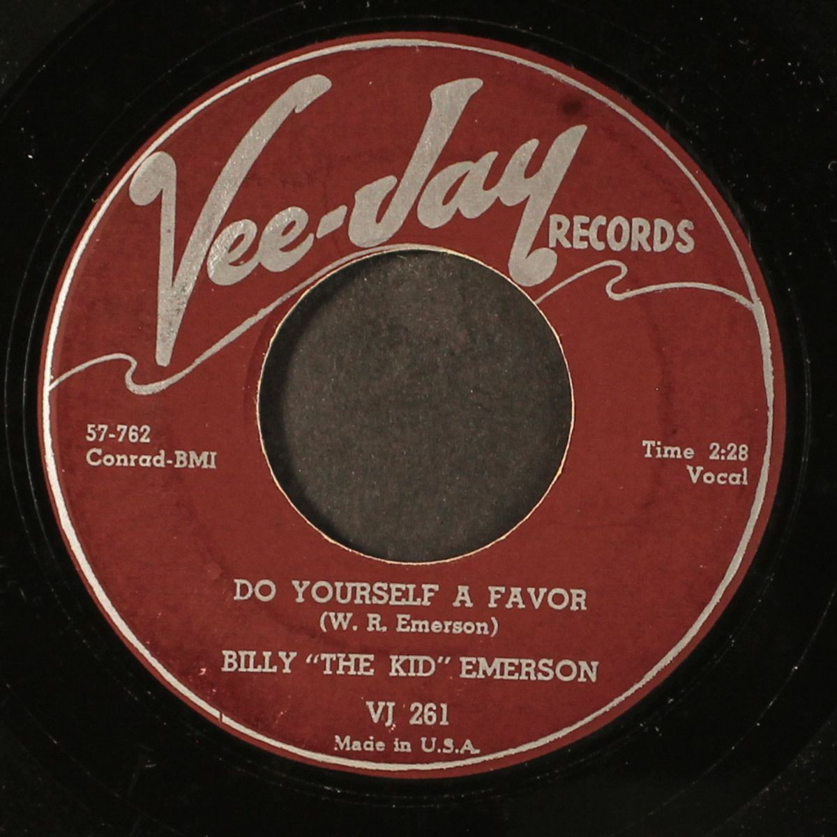you never miss the water / do yourself a favor by BILLY EMERSON