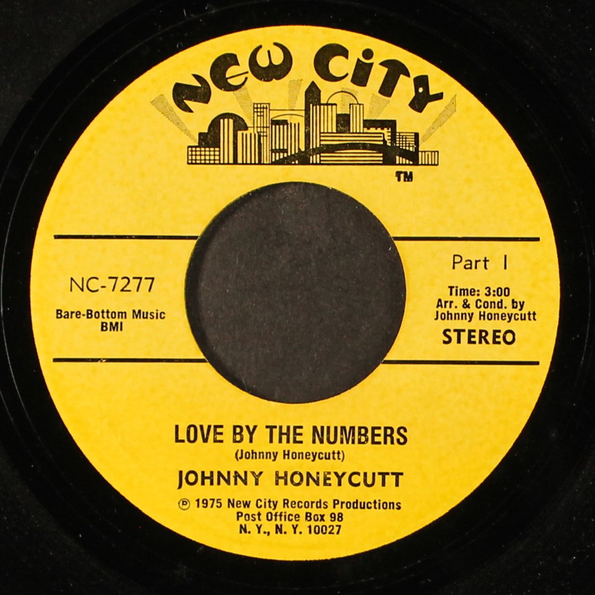 love by the numbers by JOHNNY HONEYCUTT