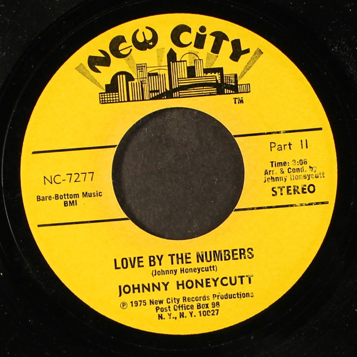 love by the numbers by JOHNNY HONEYCUTT