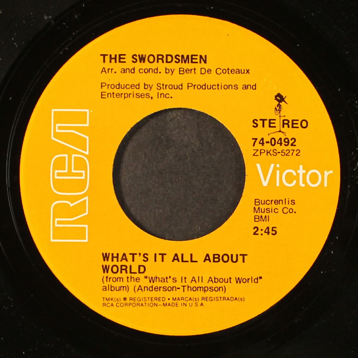 it seems i'm never tired lovin' you / what it's all about world by SWORDSMEN