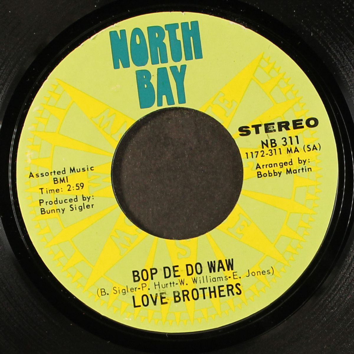 giddy-up / bop de do waw by LOVE BROTHERS