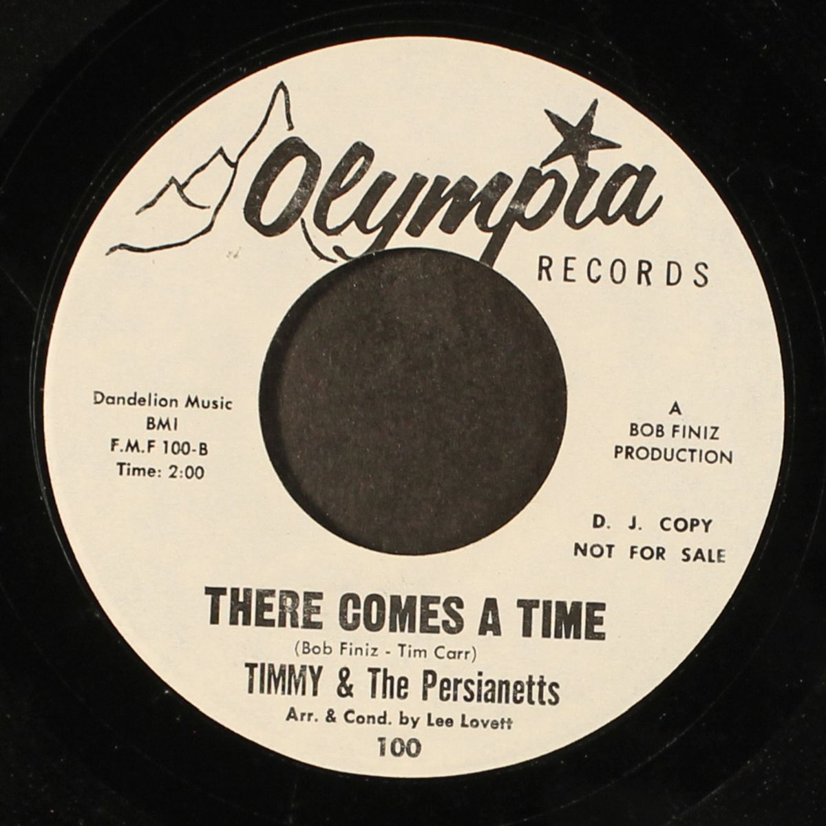 there comes a time / timmy boy by TIMMY & PERSIANETTS