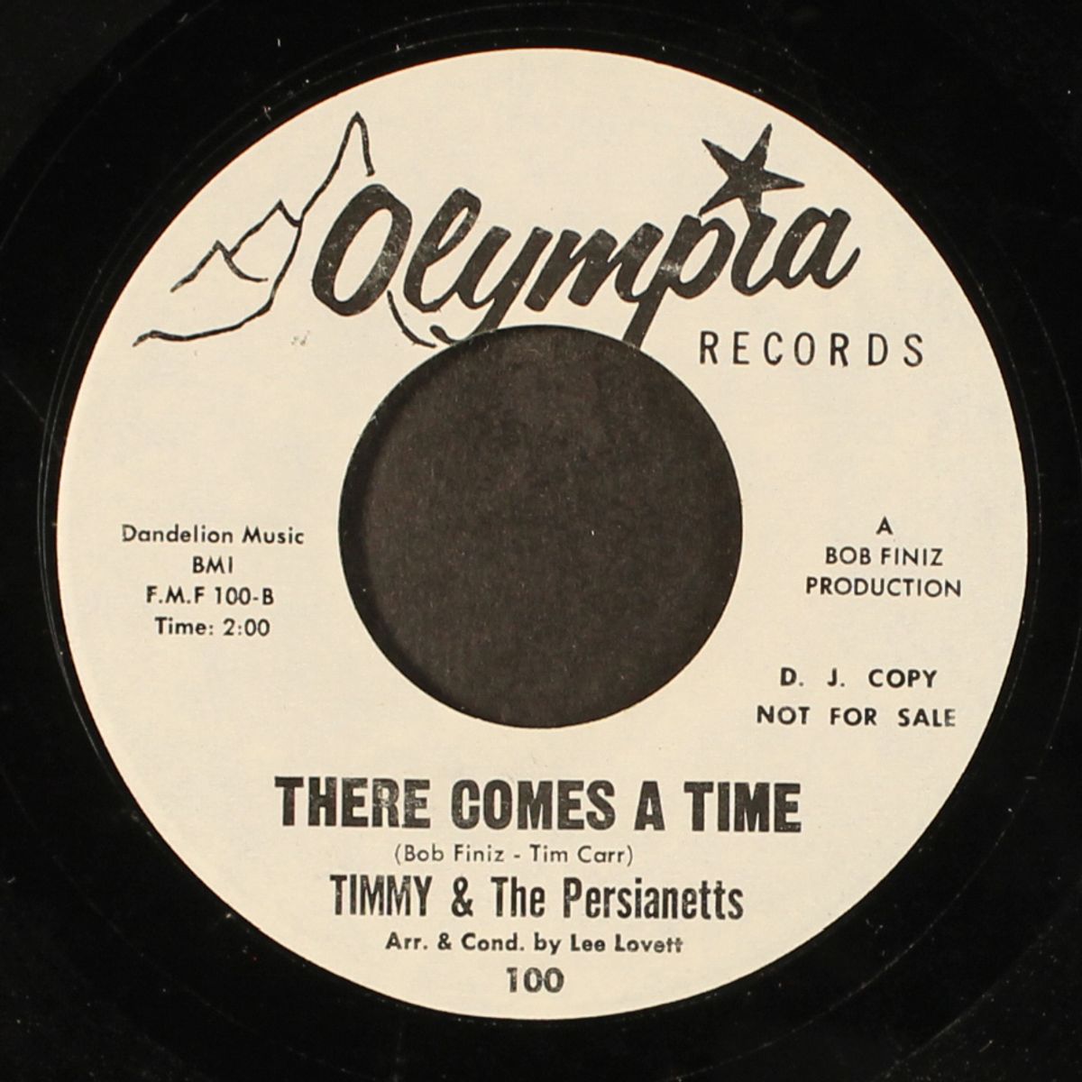 there comes a time / timmy boy by TIMMY & PERSIANETTS