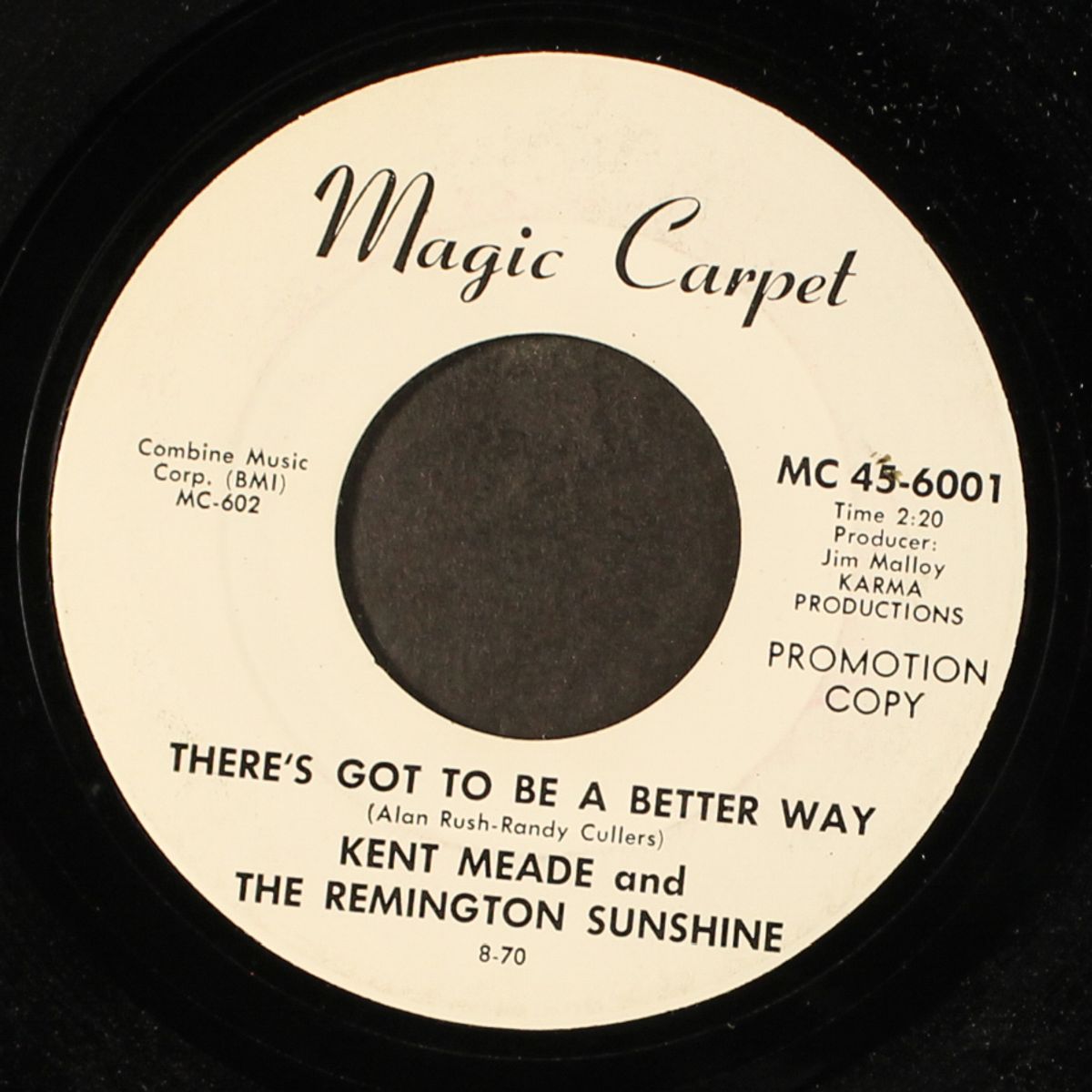 she's a woman / there's got to be a better way by KENT MEADE & REMINGTON SUNSHINE
