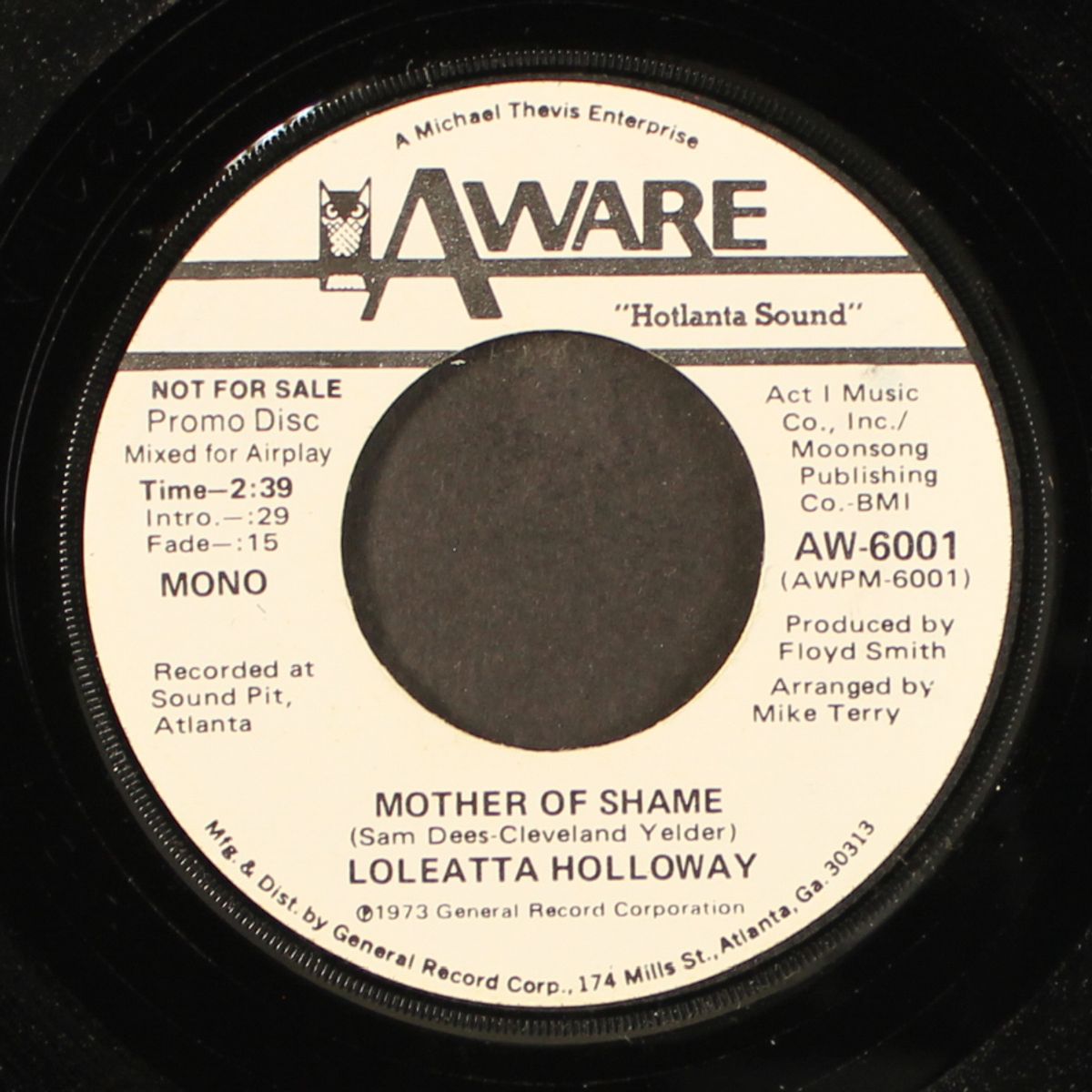 mother of shame / mono by LOLEATTA HOLLOWAY