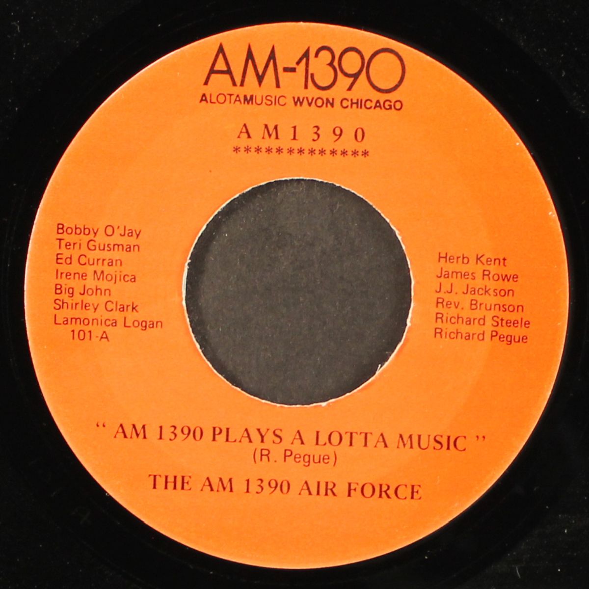 am 1390 plays a lotta music / the wgci christmas blues by BOB WALL & WALL-NOTES