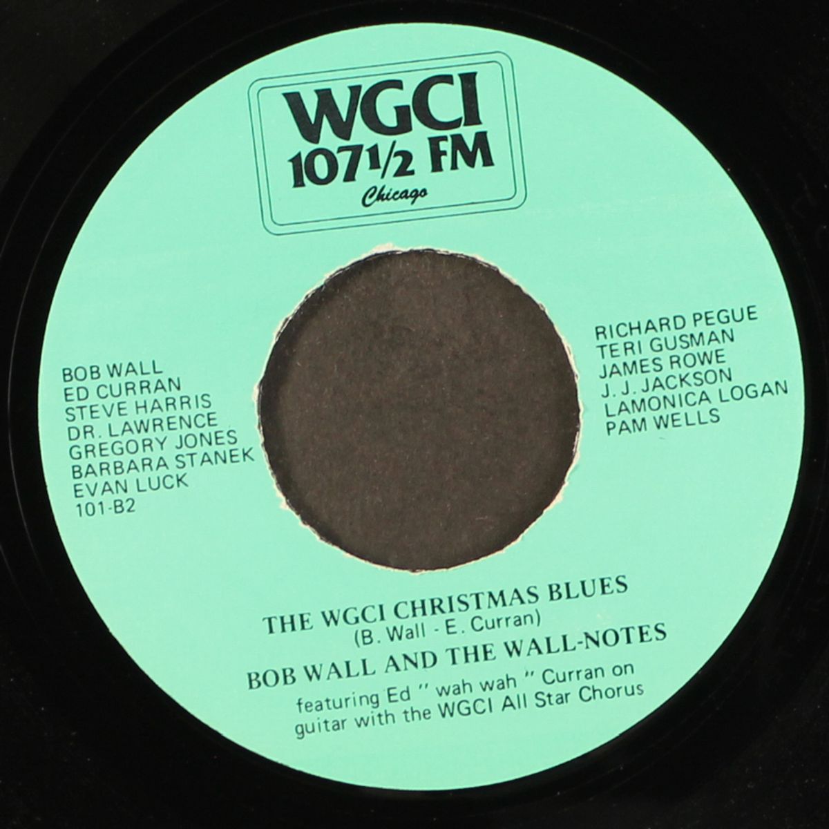 am 1390 plays a lotta music / the wgci christmas blues by BOB WALL & WALL-NOTES
