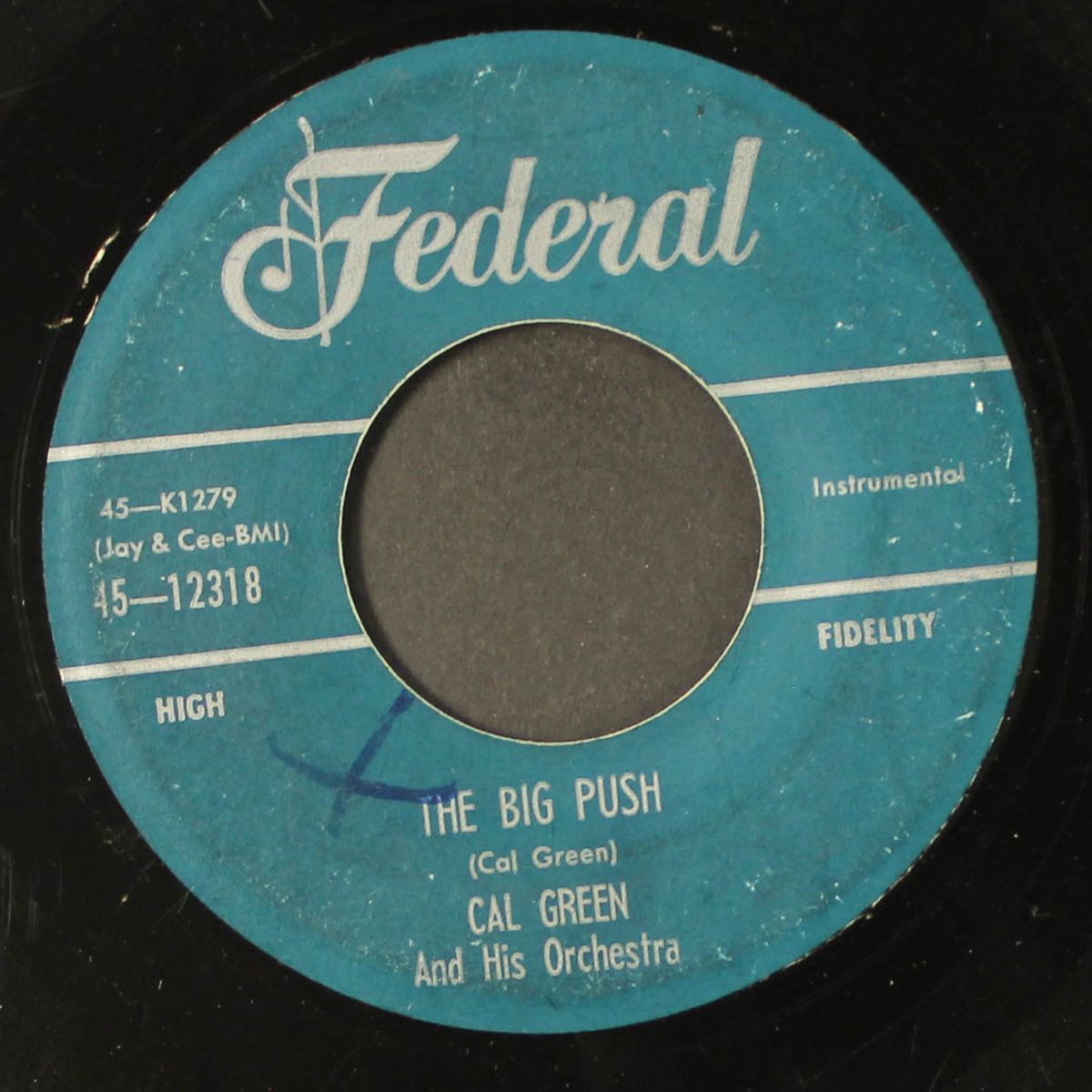 the big push / green's blues by CAL GREEN