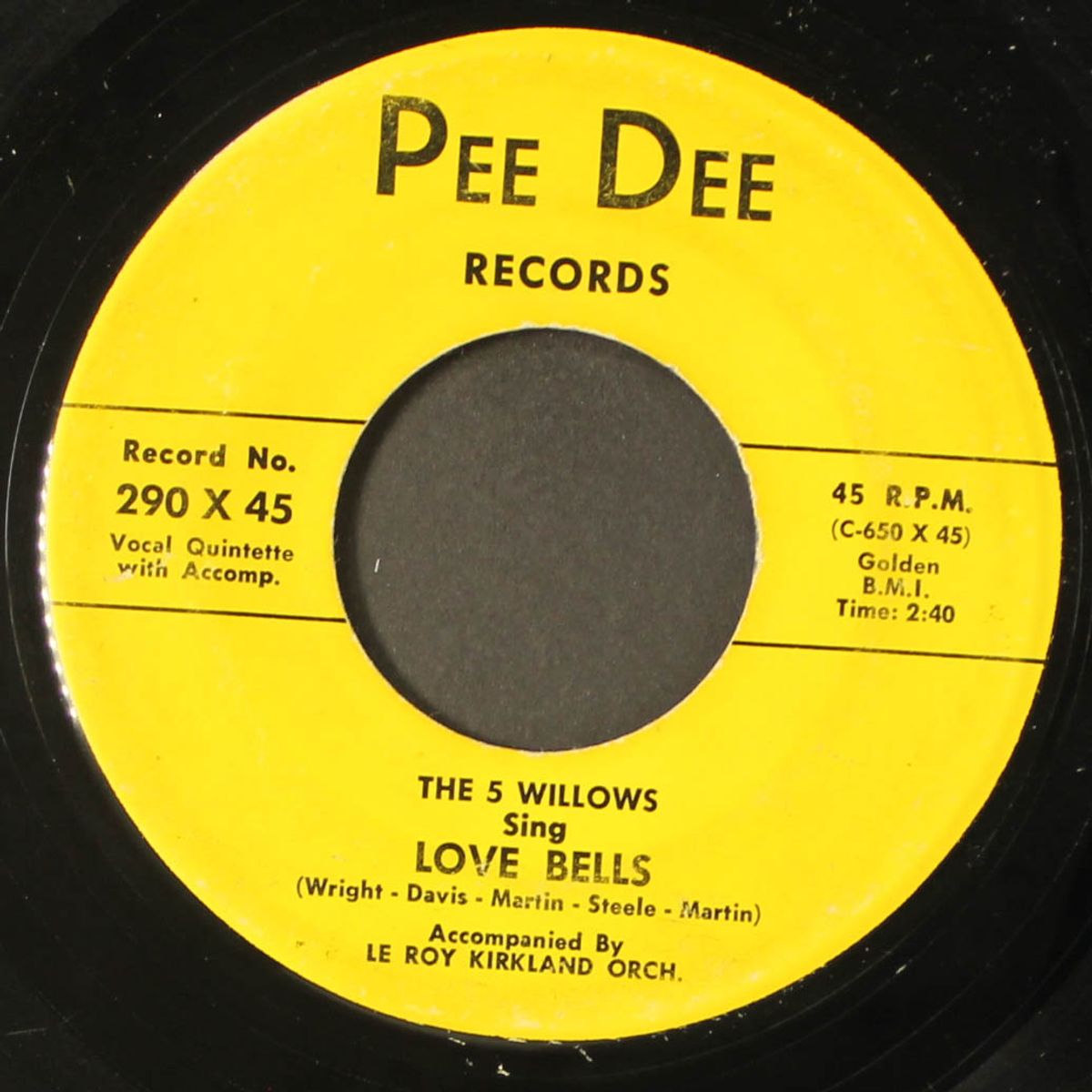 love bells / please baby by FIVE WILLOWS
