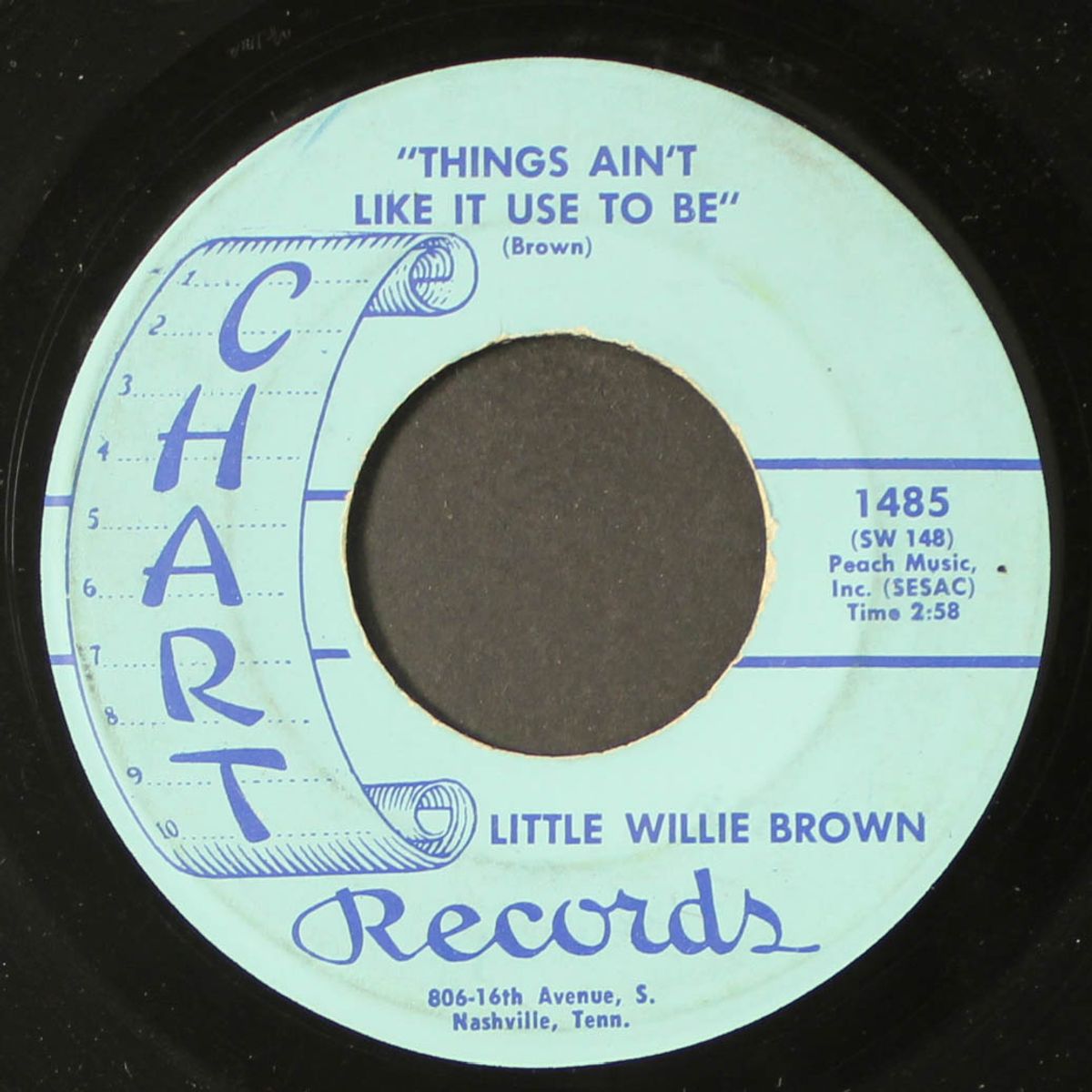 love you senorita / things ain't what they used to be by LITTLE WILLIE BROWN