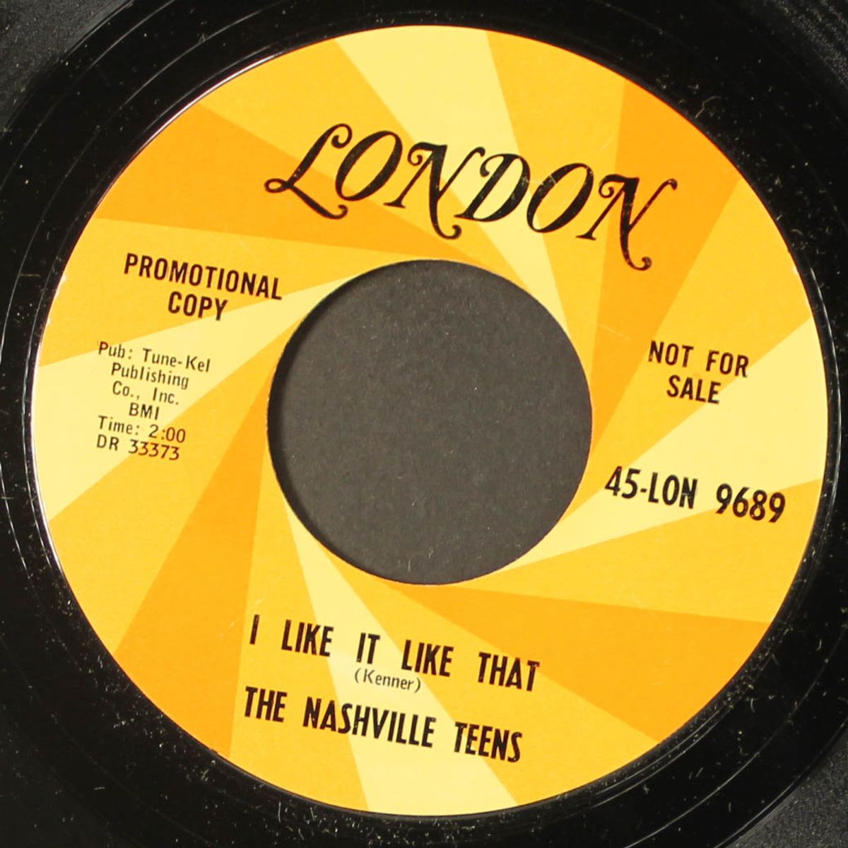 tobacco road / i like it like that by NASHVILLE TEENS