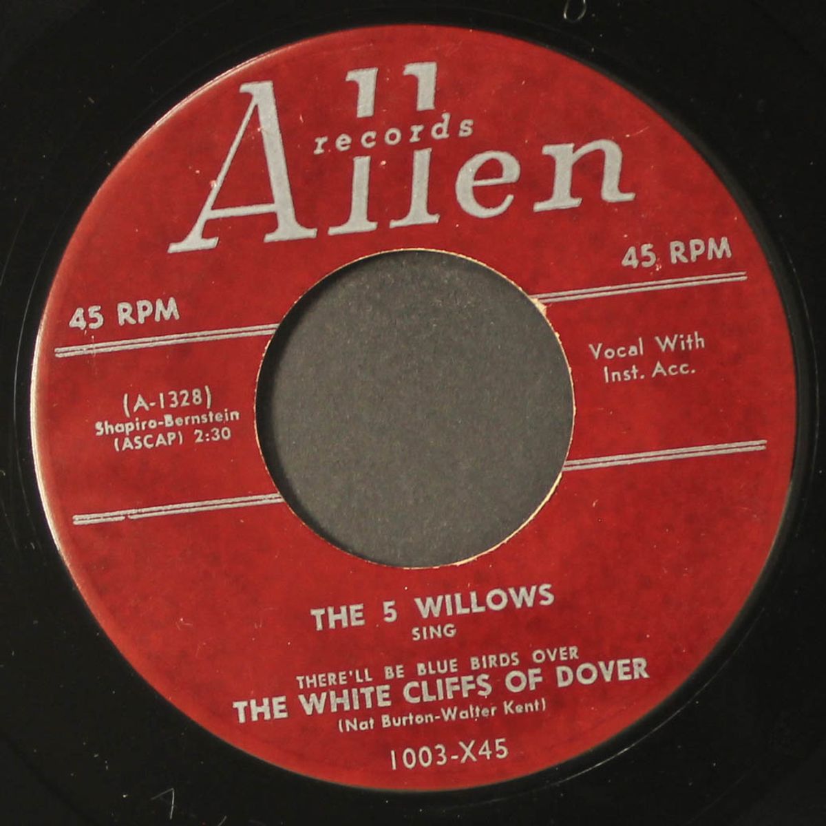 the white cliffs of dover / with these hands by FIVE WILLOWS