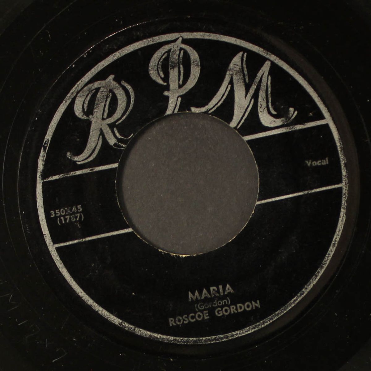 no more doggin' / maria by ROSCOE GORDON