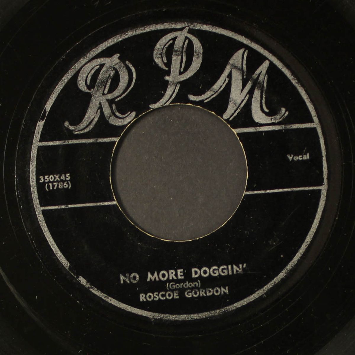 no more doggin' / maria by ROSCOE GORDON