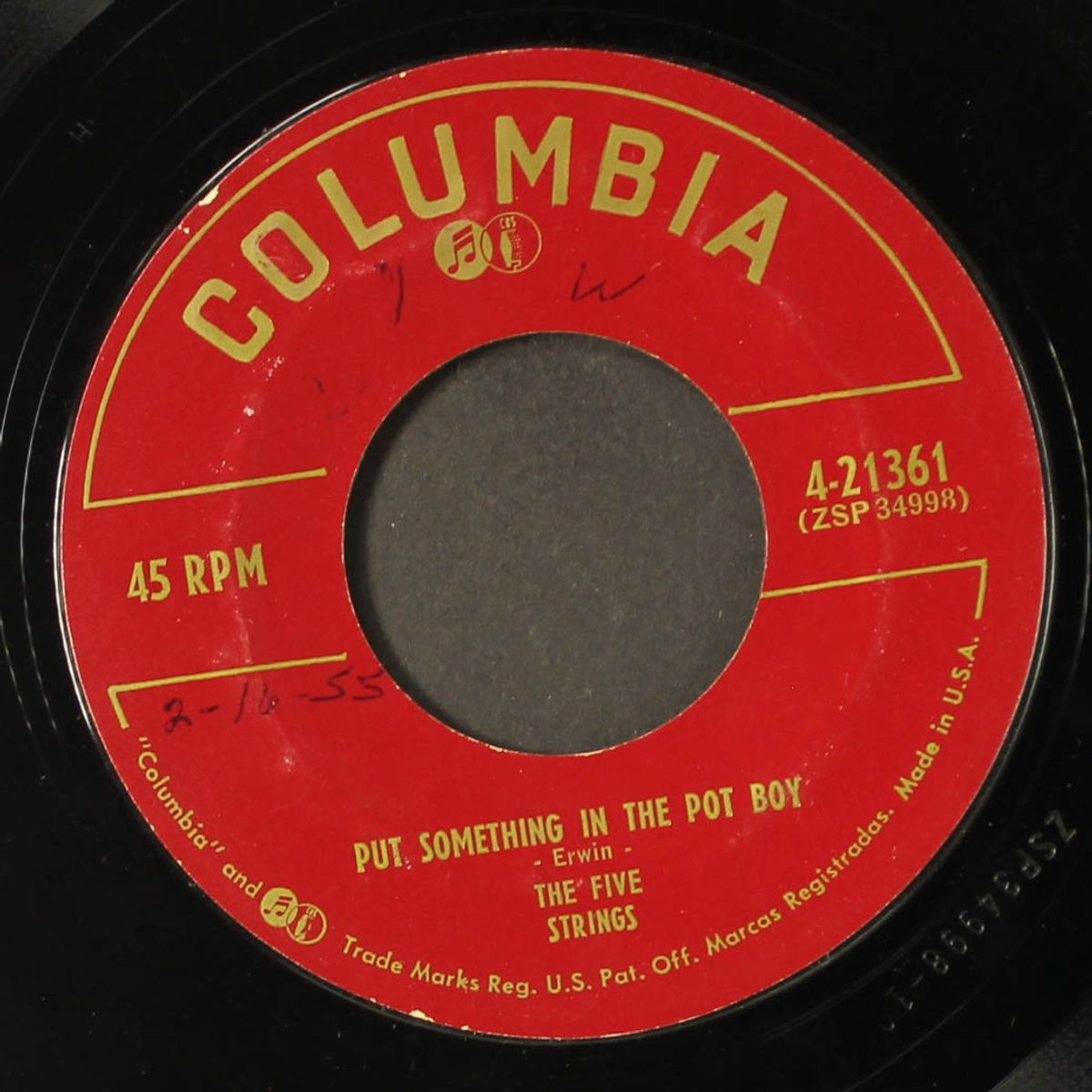 i like it / put something in the pot boy by FIVE STRINGS