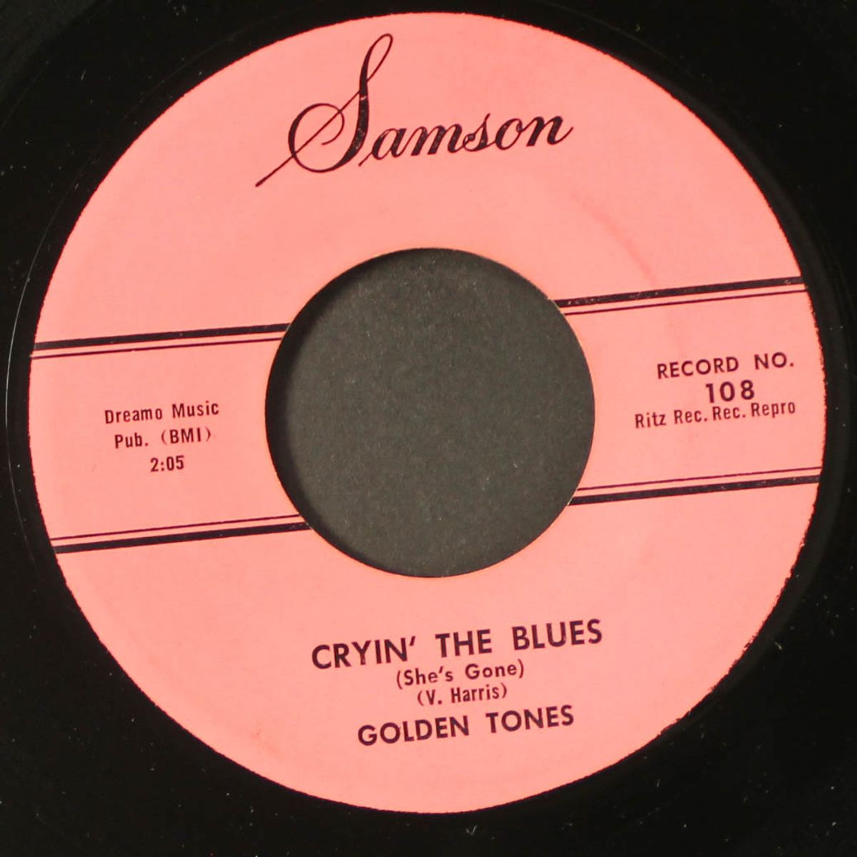 i'm wrong / cryin' the blues by GOLDEN TONES