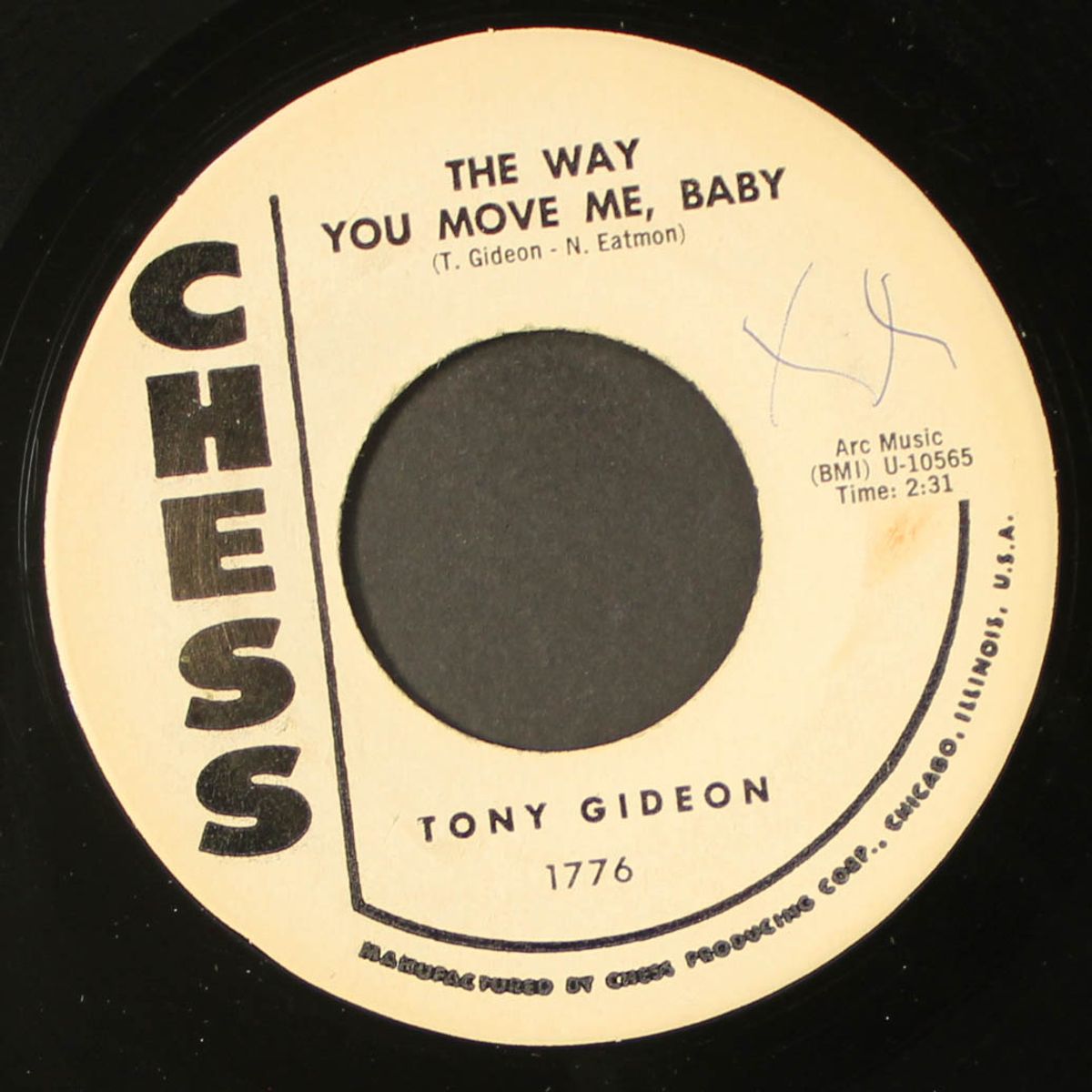 the way you made me, baby / whatcha you gonna do by TONY GIDEON