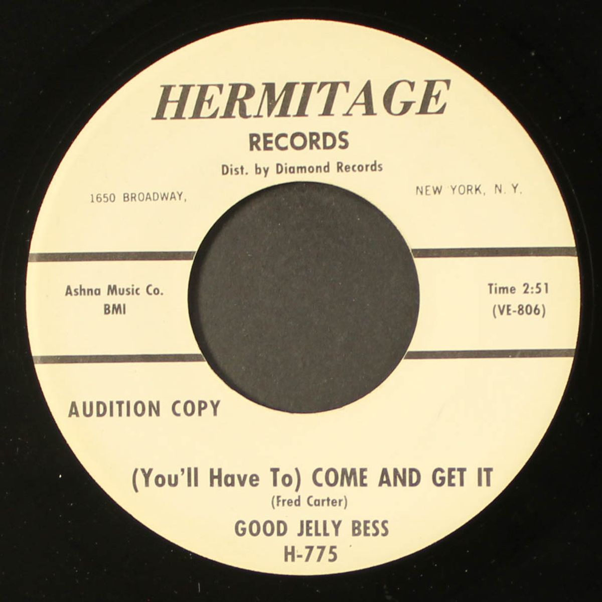 come and get it / a little piece at a time by GOOD JELLY BESS