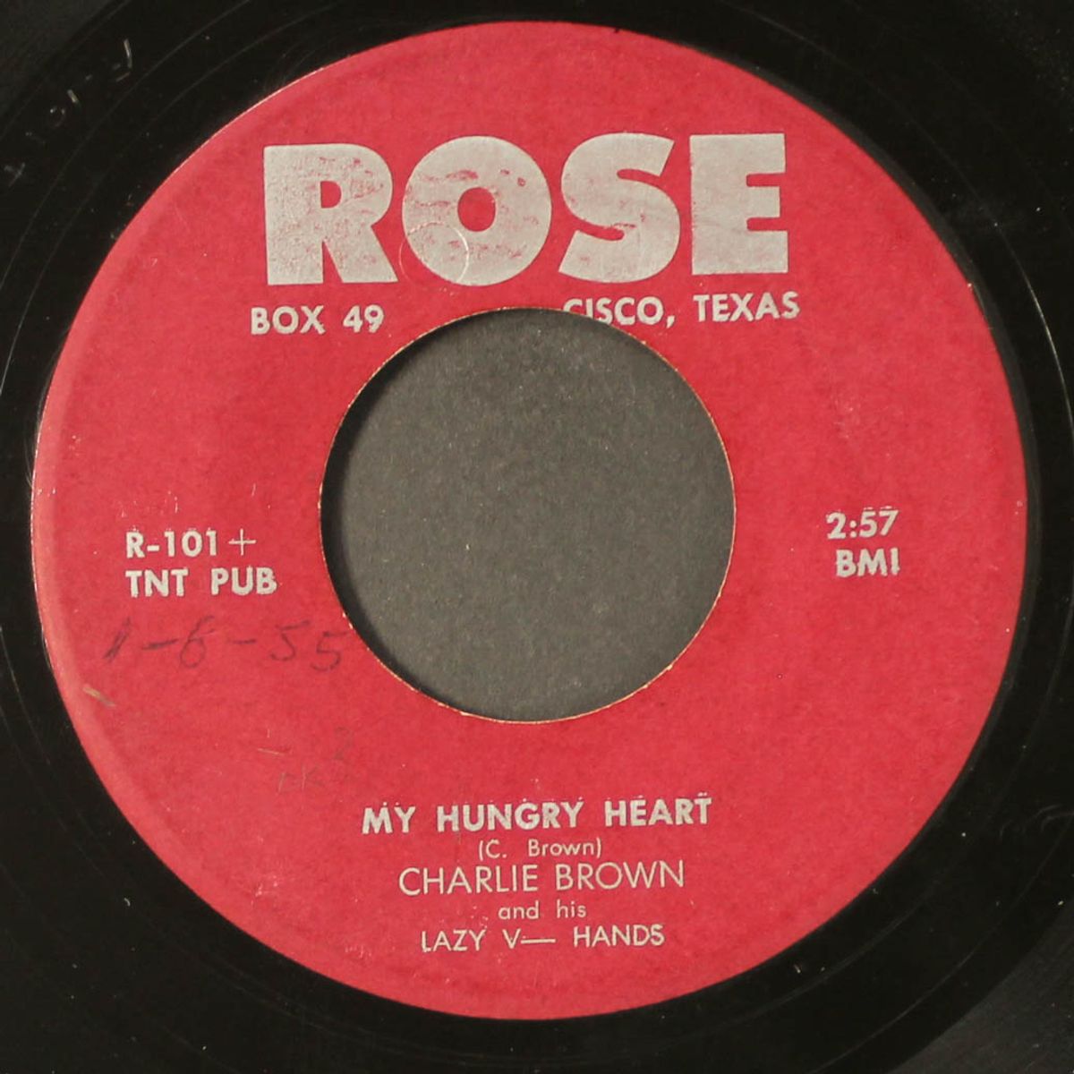 mean, mean mama / my hungry heart by CHARLIE BROWN